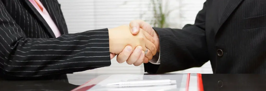 business handshake
