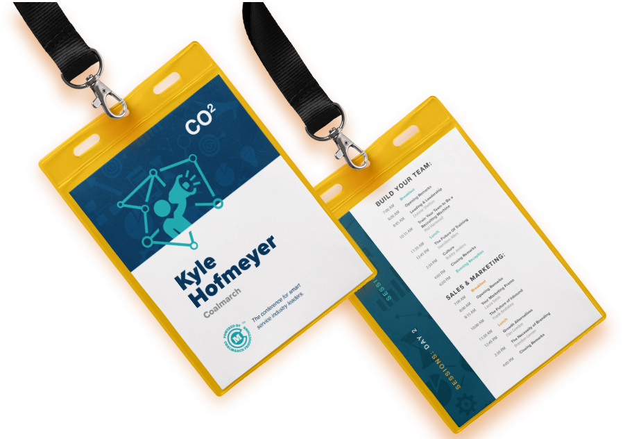 CO2 Conference Badges