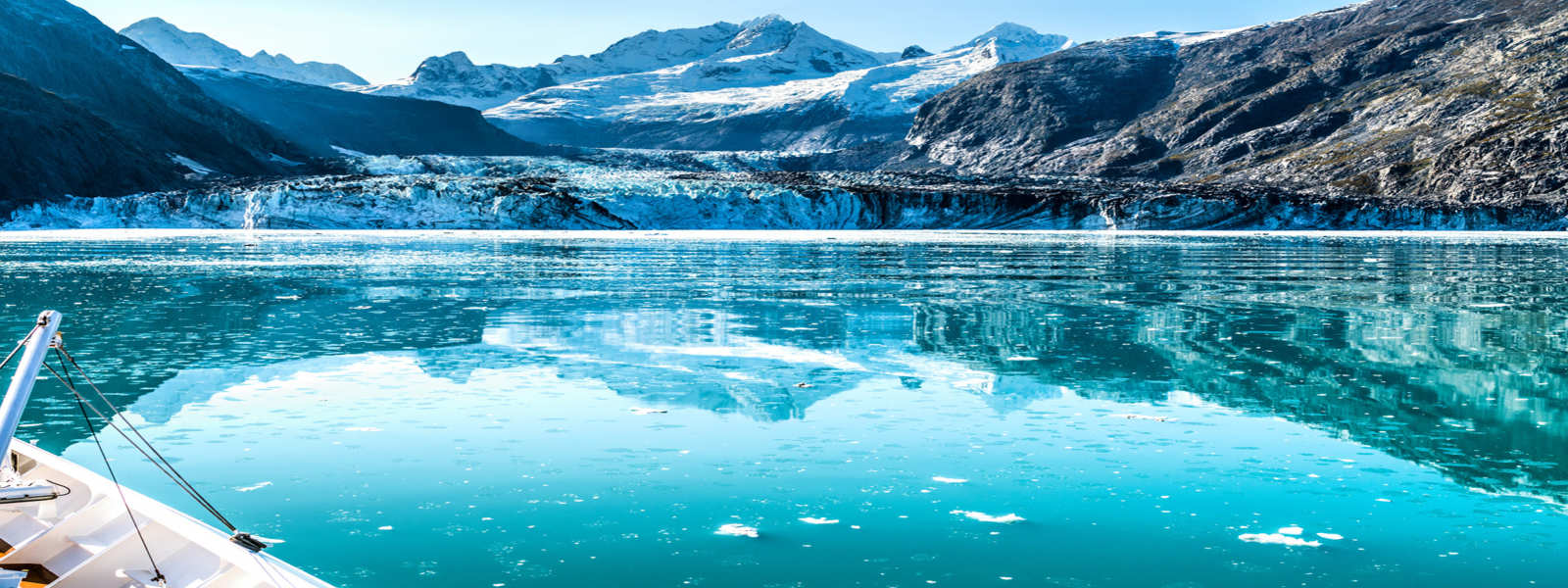 Icy Alaskan landscape