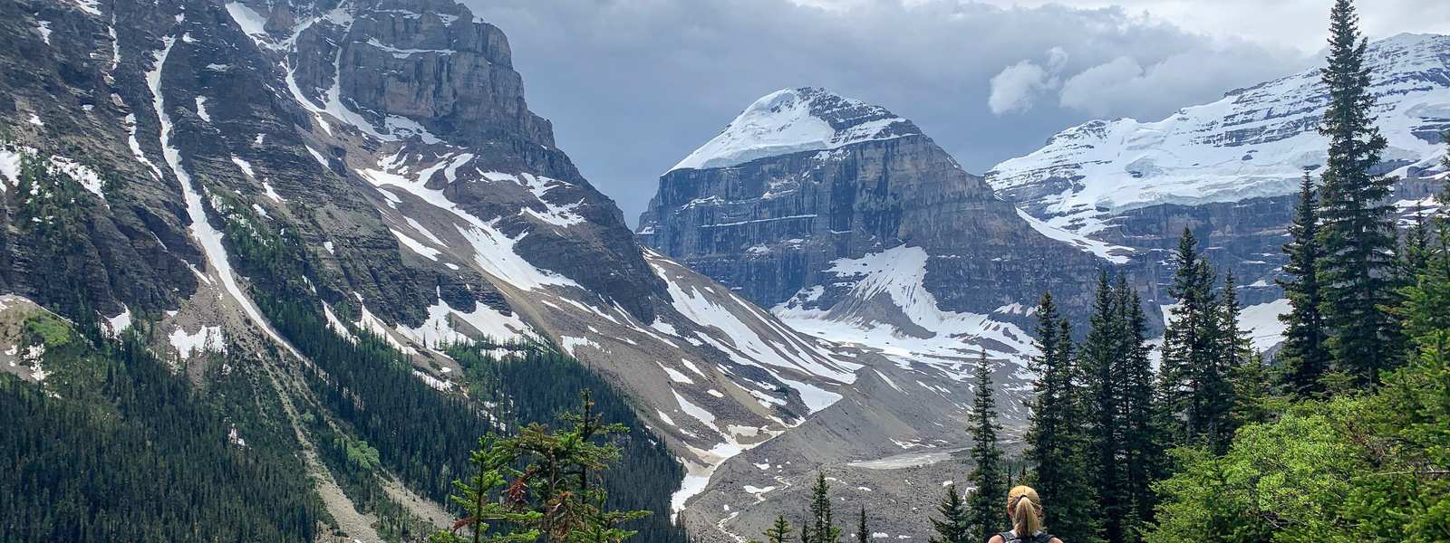 Hiking in the mountains