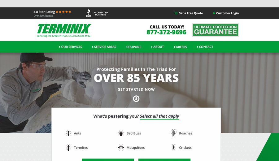 Sprowt Site Terminix