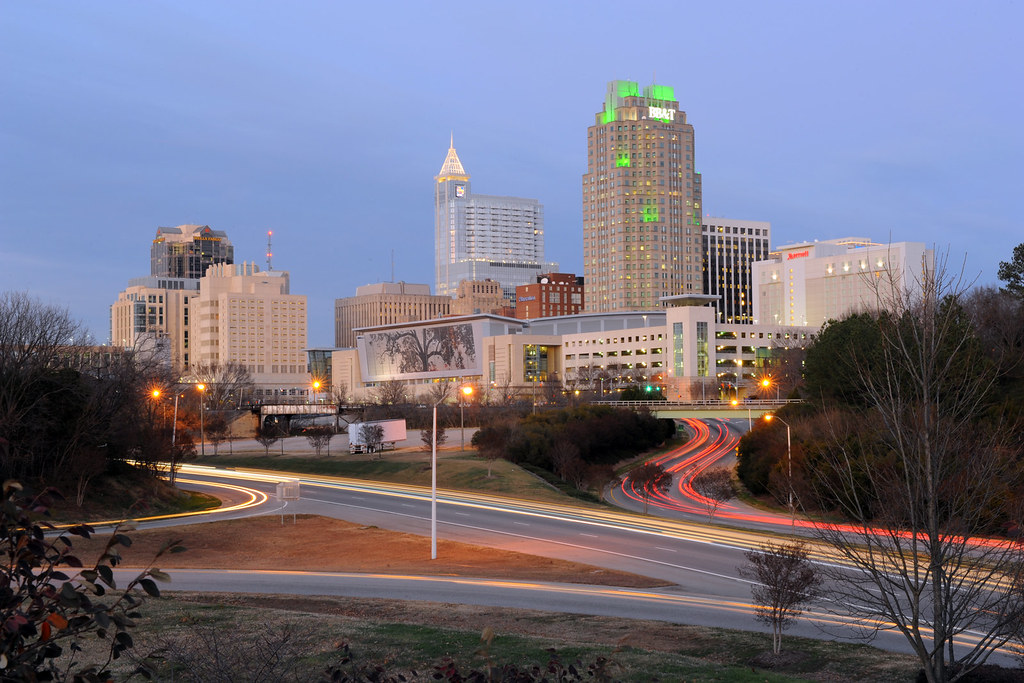 Raleigh skyline