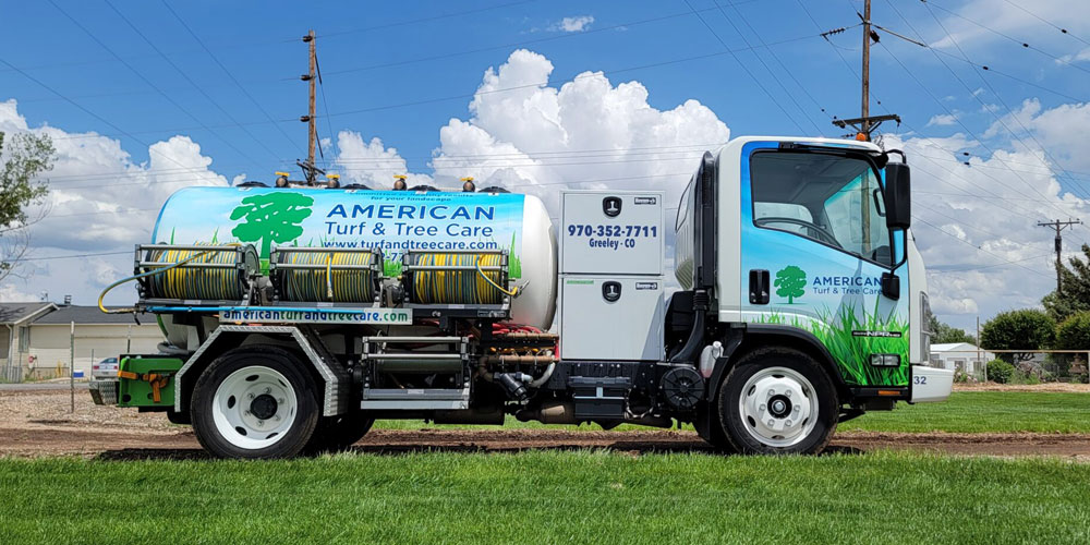 American Turf and Tree truck