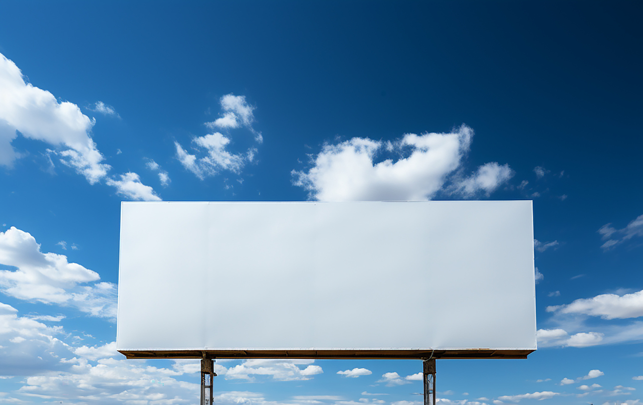 blank billboard