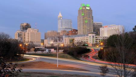 Raleigh skyline