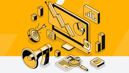 illustration of marketing tools