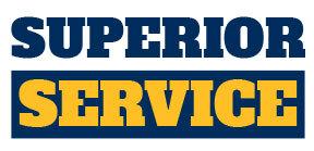 Superior service badge